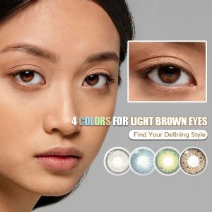 Light Brown Eyes Trial Set