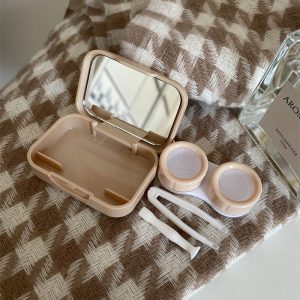 Color Contact Lens Case Cat's Paw