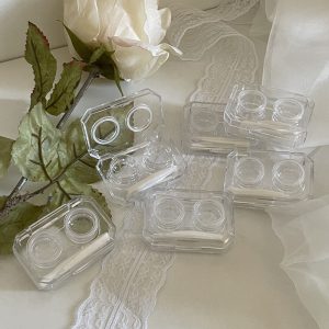 Transparent Contact Lens Case